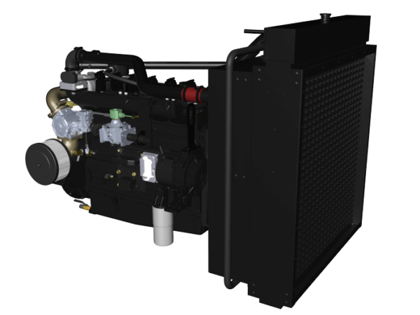 موتور GV158TI دوسان_ارائه خدمات فنی و مهدسی در پارسیان دیزل